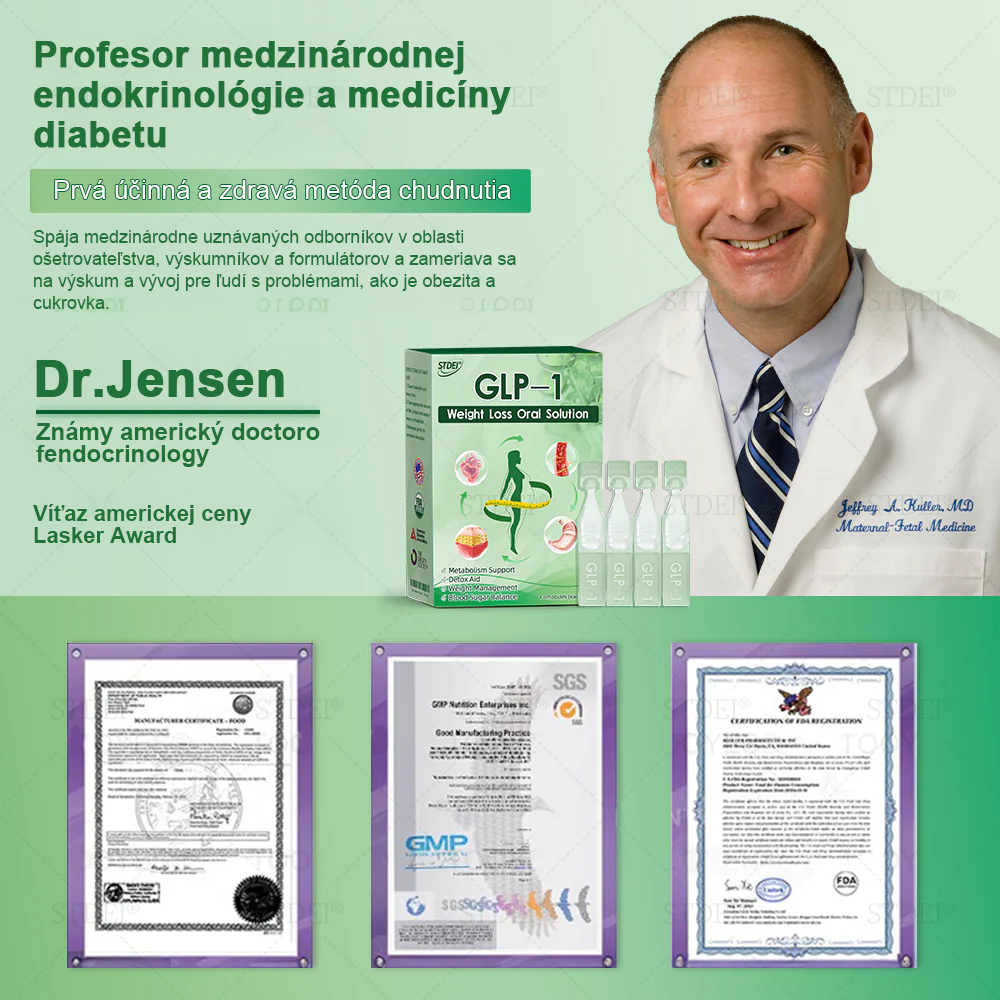 Odporúčané klinikou Mayo | Oficiálny obchod 👨‍⚕️STDEI® GLP-1 Perorálny roztok na chudnutie💥Obezita, kardiovaskulárne ochorenia, cukrovka, spánkové apnoe, problémy s kĺbmi a ďalšie