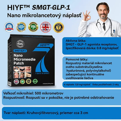 𝑪𝒓𝒐𝒂𝒊𝒆® 🌱Nano Microneedle Patch with SMGT-GLP-1 & Matrixyl 3000 – Slimming, Skin Tightening, Blood Sugar Support, No Injection, 7-Day Result