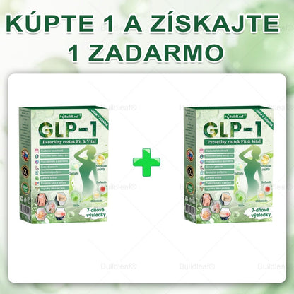 BuildLeaf® GLP-1 8-v-1 Fit & Vital Perorálny Roztok  (Len raz denne, viditeľné zmeny už za 7 dní) Pre obezitu, kardiovaskulárne ochorenia, cukrovku, spánkové apnoe, zdravie čriev, problémy s kĺbmi a ďalšie